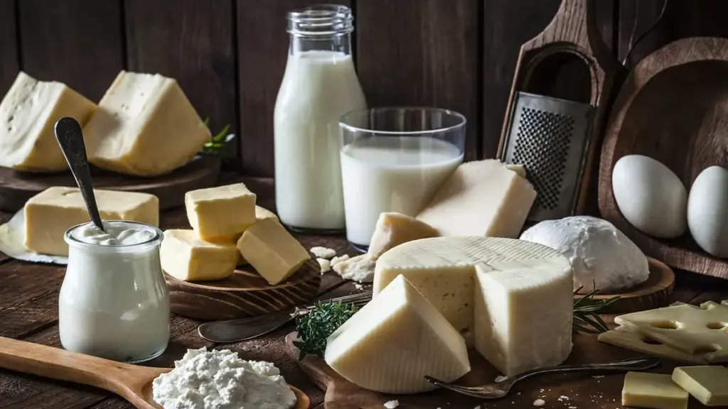 11 productos lácteos: el yogurt y otros derivados de la leche
